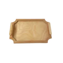 سینی چوبی مدل مستطیل کد NK13 مجموعه 3 عددی