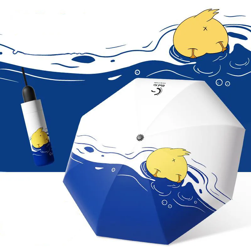 چتر 8 پره گلد ایر مدل Duck قطر 97 سانتیمتر