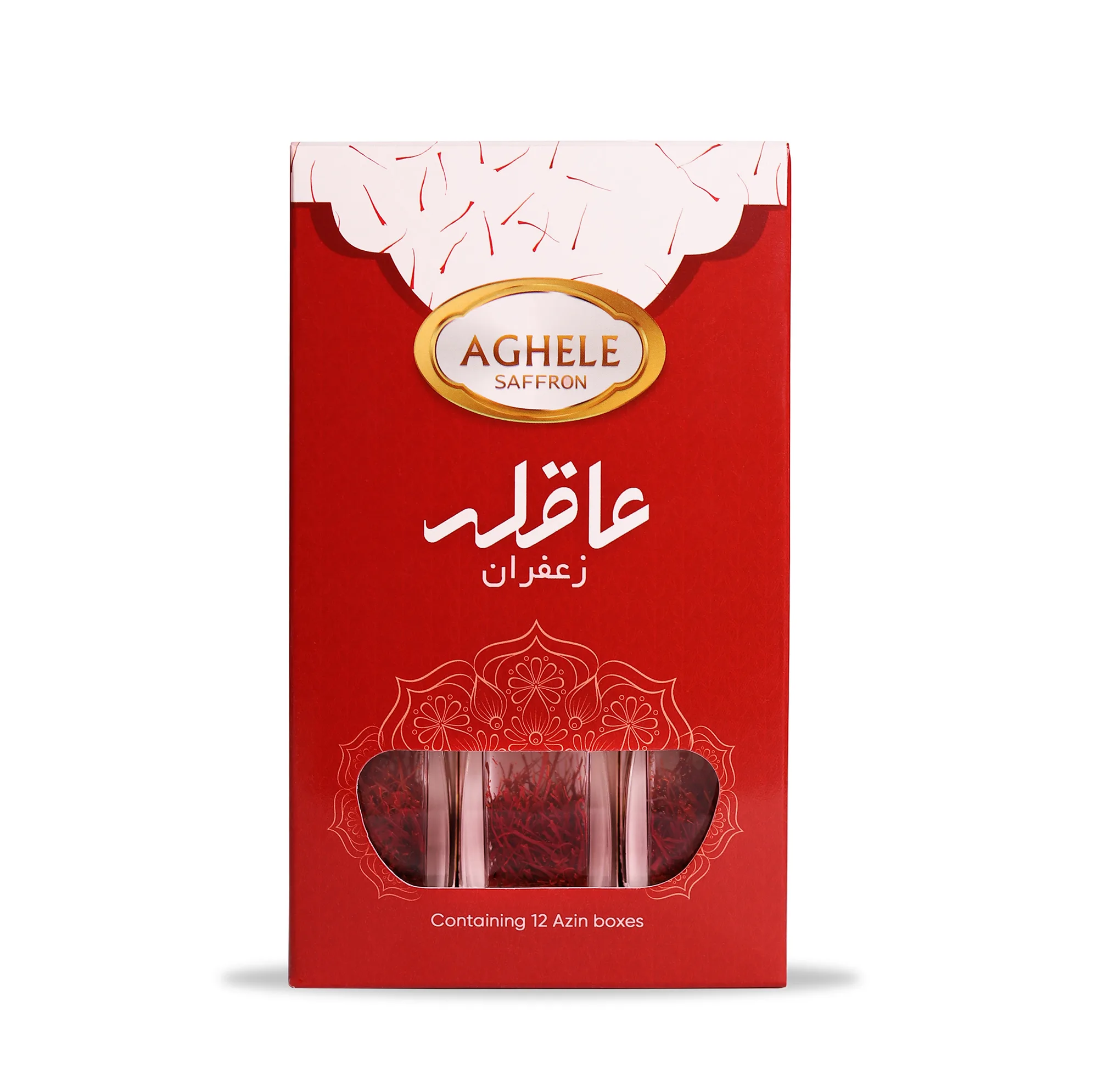 زعفران آذین عاقله - 5 گرم بسته 12 عددی