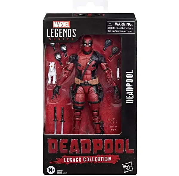 اکشن فیگور طرح ددپول مدل Marvel Legends ارتفاع 15 سانتیمتر