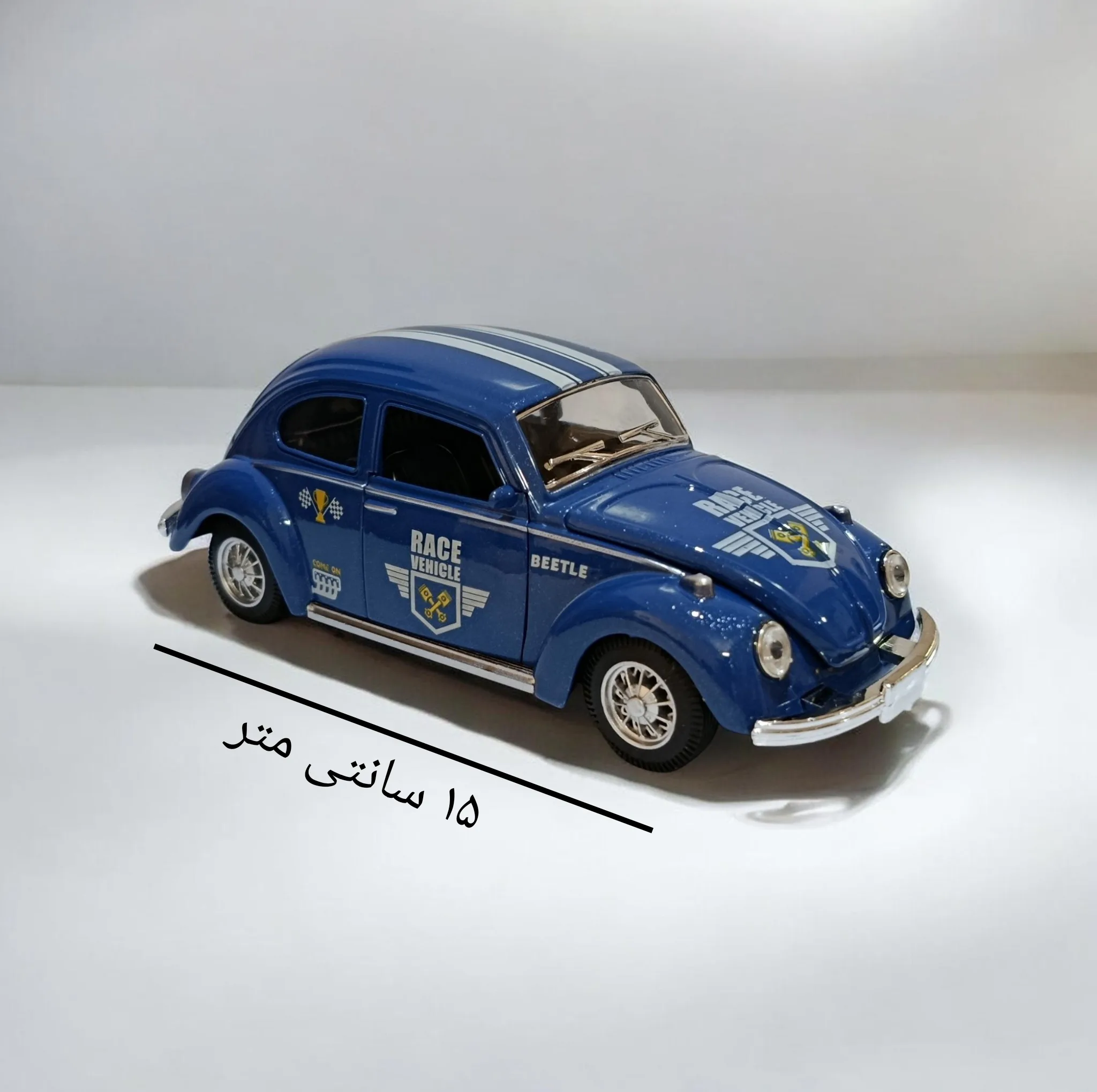 ماکت ماشین مدل فولکس قورباغه ای