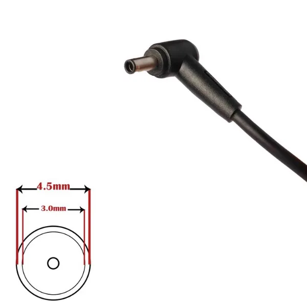 شارژر لپ تاپ 19 ولت 3.42 آمپر ایسوس مدل ADP-65DWA Centering Pin