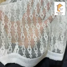 پرده نوین دکور سیلوانا مدل تور کادکا شاین 09  سایز 280 × 290 سانتی‌متر