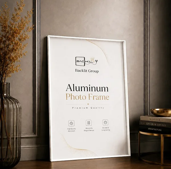 قاب عکس بکلیت مدل آلومینیومی AL-S3040 سایز 40×30 سانتی متر