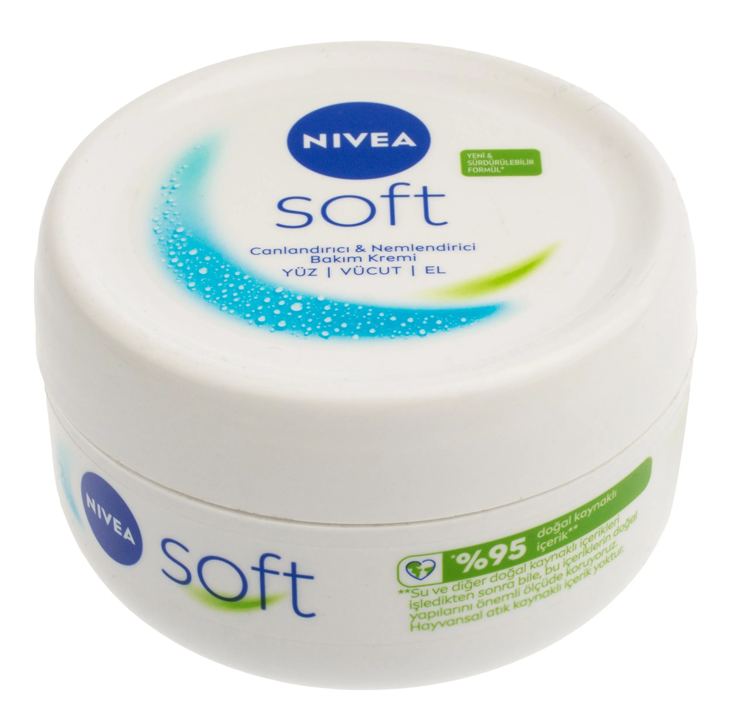 کرم مرطوبکننده صورت، دست، بدن نیوا مدل SOFT مناسب برای انواع پوست حجم 200 میلیلیتر