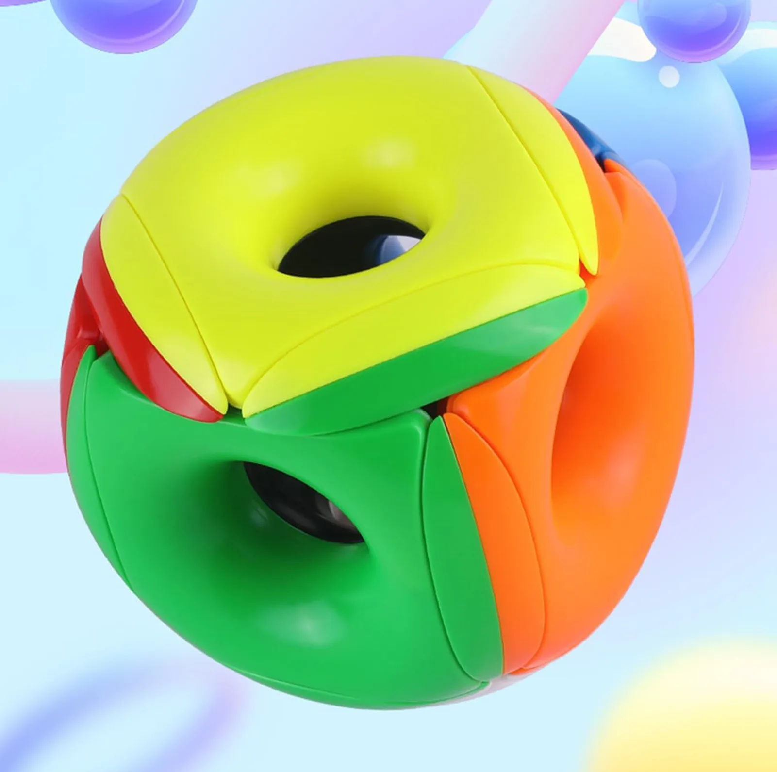 مکعب روبیک چی ای مدل دونات کای وای 3×3 QY Hollow Tori