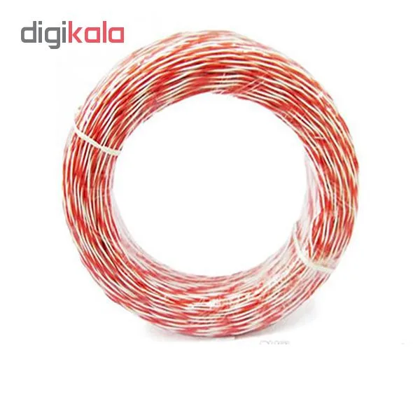 سیم تلفن رانژه مدل WIRE2-B100 بسته 100 متری