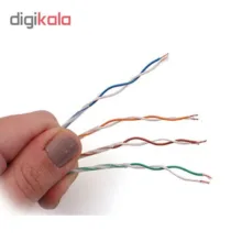 سیم تلفن رانژه مدل WIRE2-B100 بسته 100 متری
