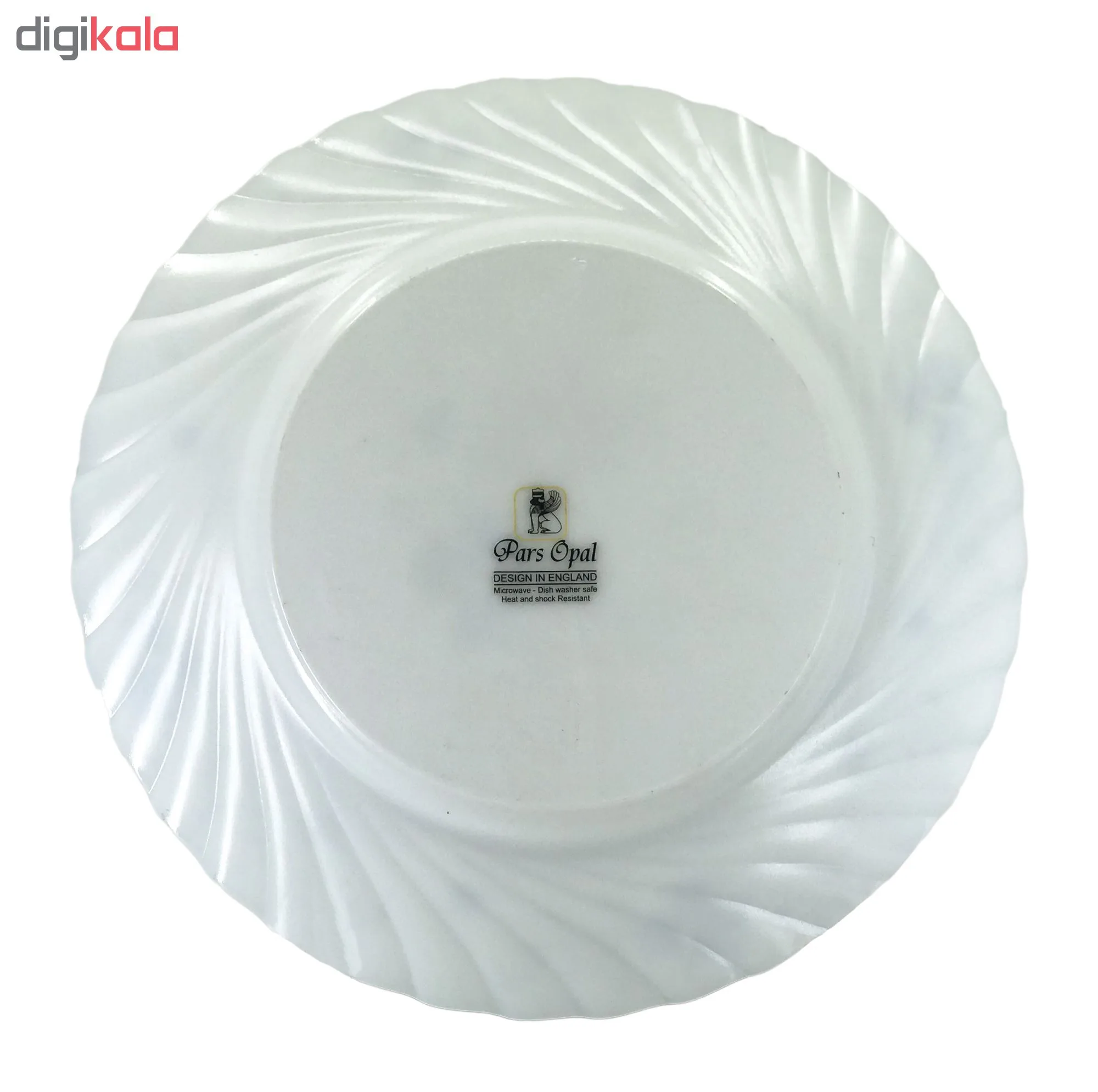 پلوخوری پارس اوپال طرح لیندا124 بسته 6 عددی