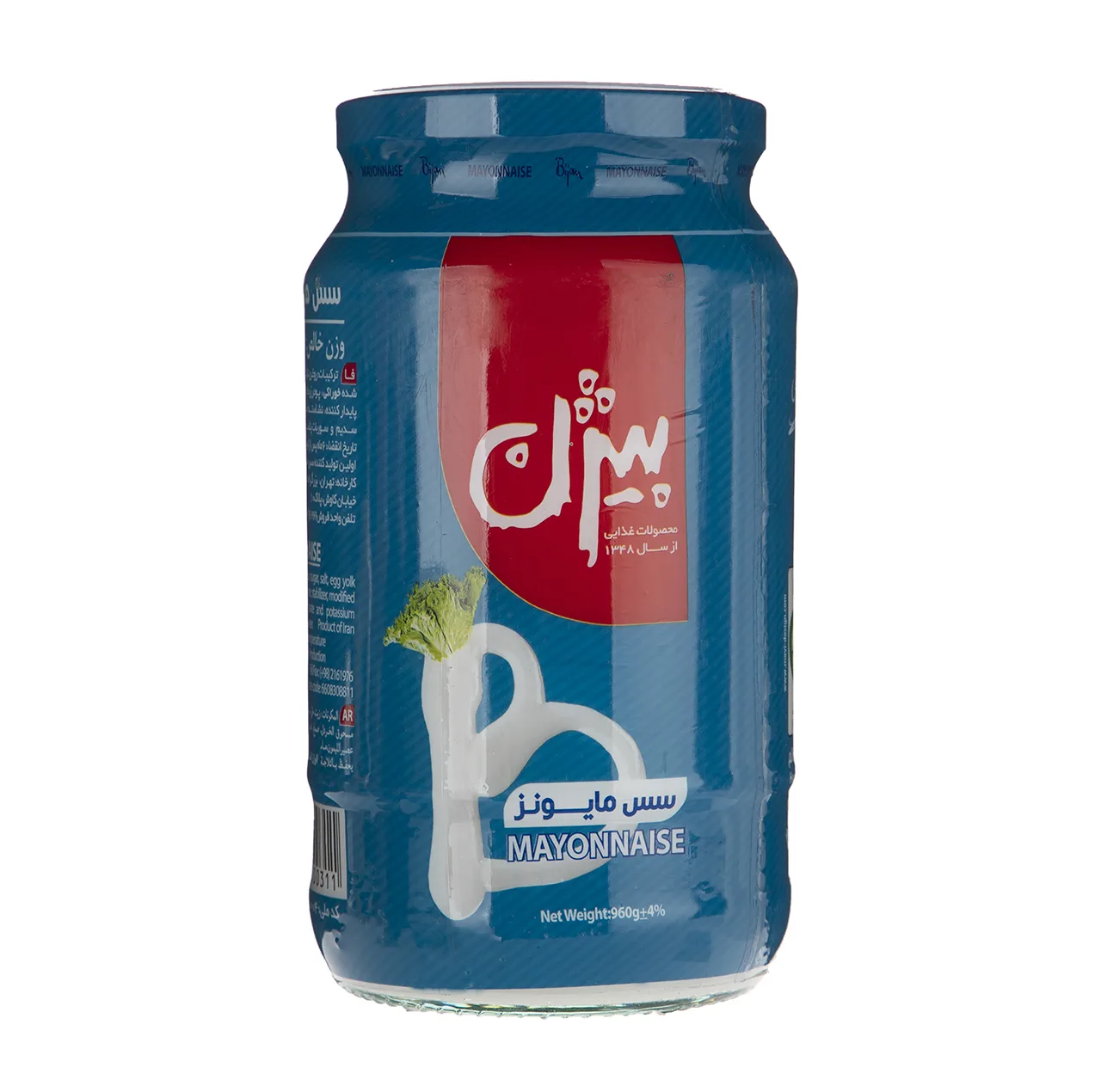 سس مایونز پرچرب بیژن - 960 گرم