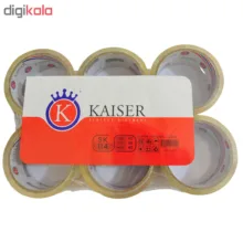 چسب نواری کایزر مدل SK-114 عرض 5 سانتی متر بسته 6 عددی