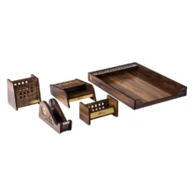 ست لوازم اداری رومیزی حال مدل V 503 مجموعه 5 عددی