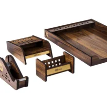 ست لوازم اداری رومیزی حال مدل V 503 مجموعه 5 عددی