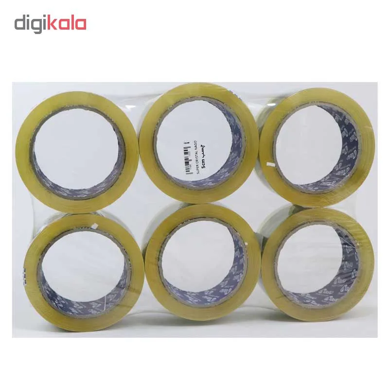 چسب نواری ناگو کد 5C عرض 5 سانتی متر بسته 6 عددی