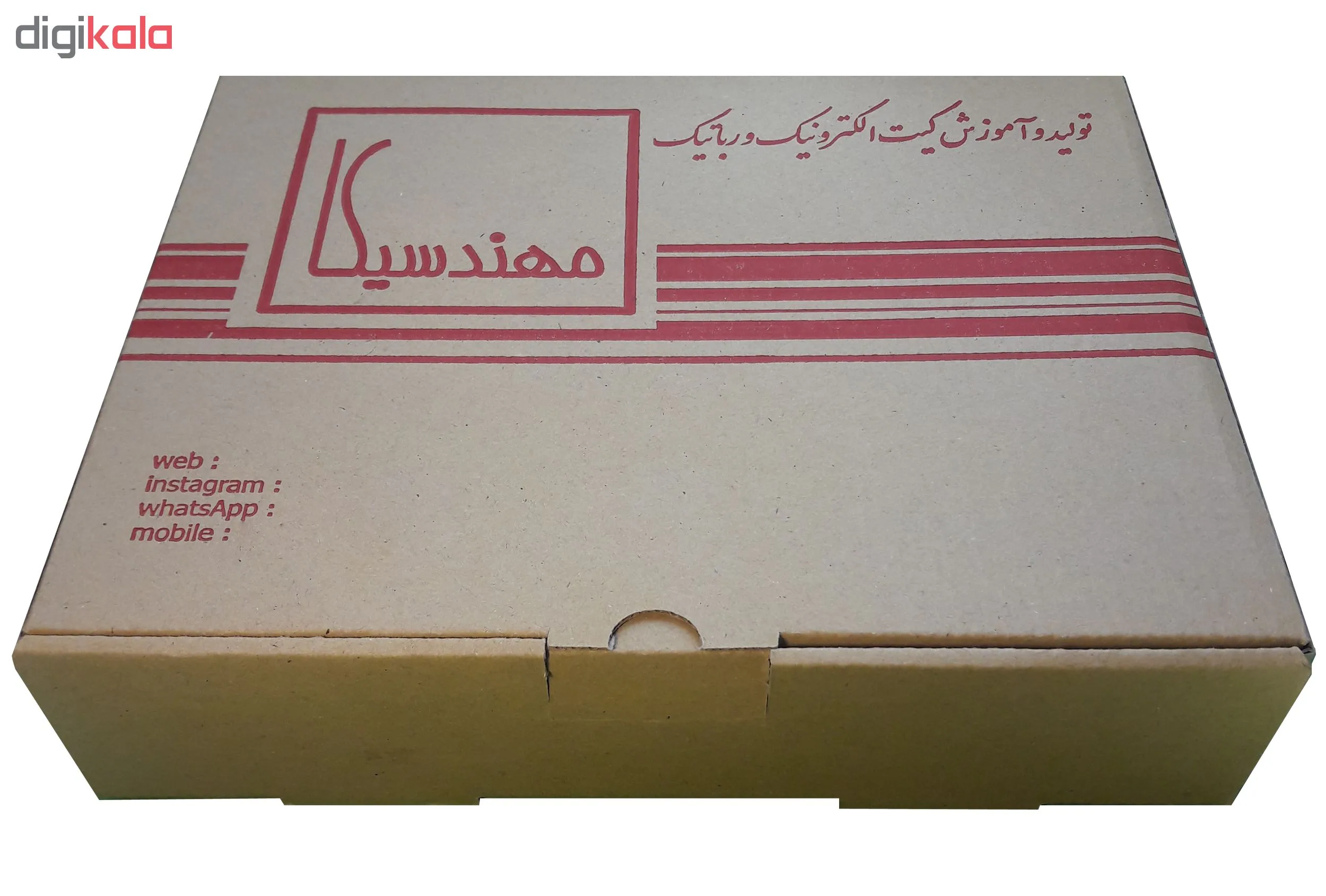 ربات تشخیص مانع مهندسیکا مدل 2W-R2000