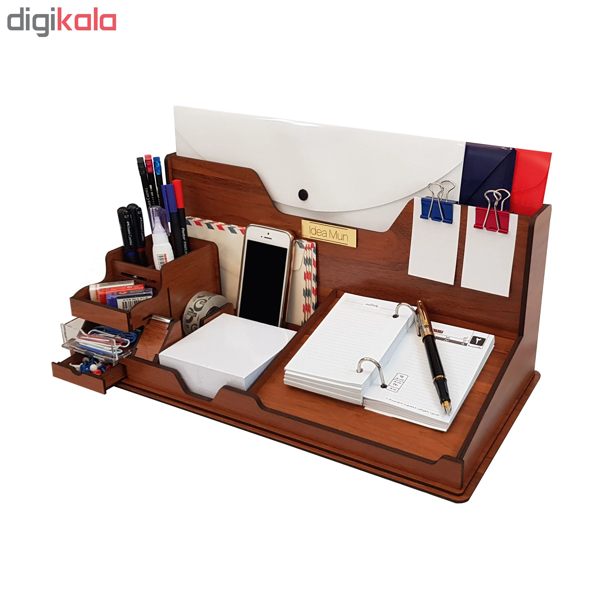 ست لوازم اداری رومیزی ایده مان کد B01