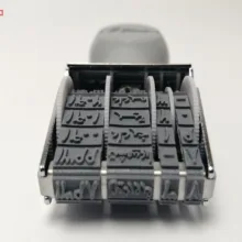 مهر تاریخ زن شاینی مدل D-4IR