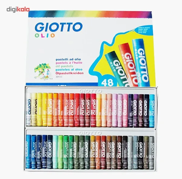 پاستل روغنی 48 رنگ جیوتو مدل Olio