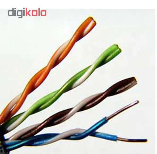 سیم تلفن رانژه مدل WIRE2-B100 بسته 100 متری