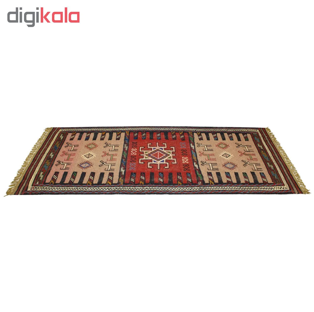 گلیم دستبافت دو متری کد 980764