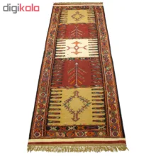 گلیم دستبافت دو متری کد 980764