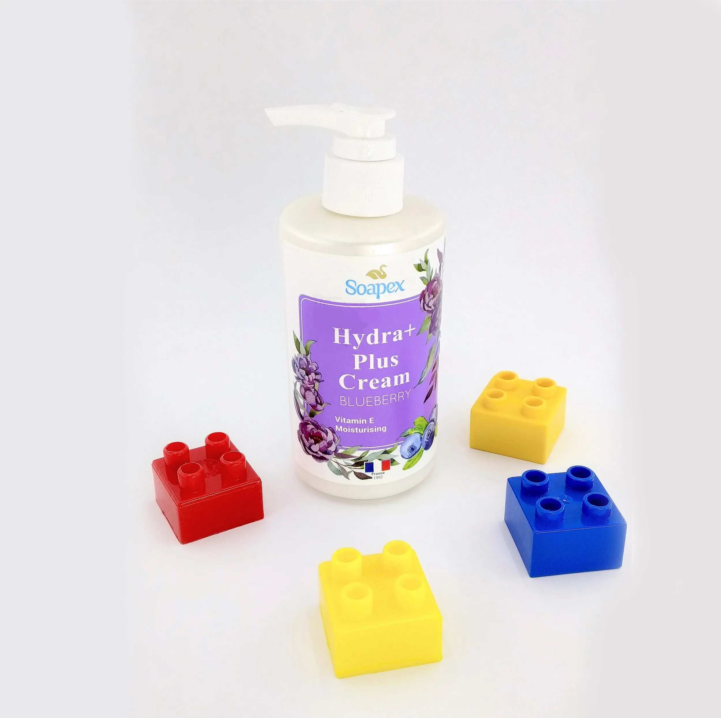 کرم آبرسان سوپکس مدل BLUEBERRY حجم 250 میلی لیتر مجموعه 4 عددی