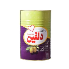 زیتون پرورده ممتاز با طعم شیرین دلفین – 4 کیلوگرم