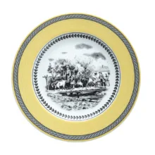 پیش دستی چینی زرین ایران مدل W-01 بسته 6 عددی