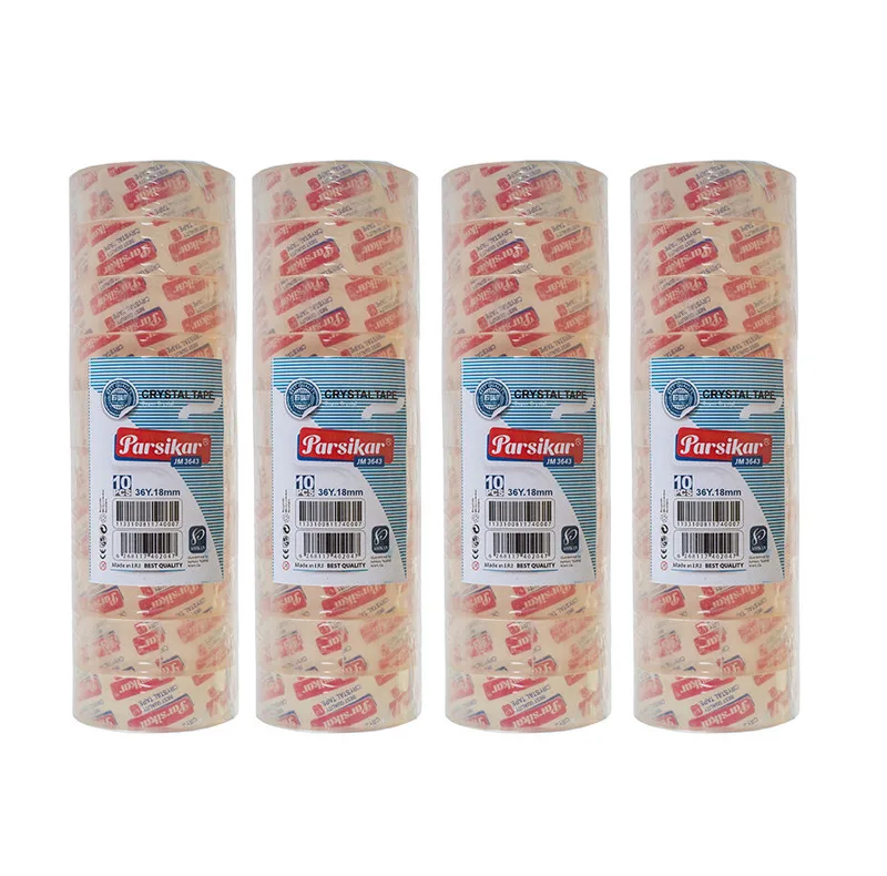 چسب نواری پارسیکار مدل JM3643 عرض 1.5سانتی متر بسته 40 عددی