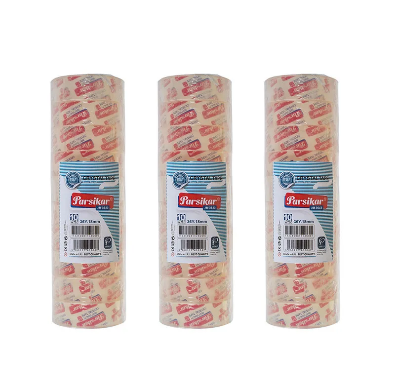 چسب نواری پارسیکار مدل JM3643 عرض 1.5سانتی متر بسته 30 عددی