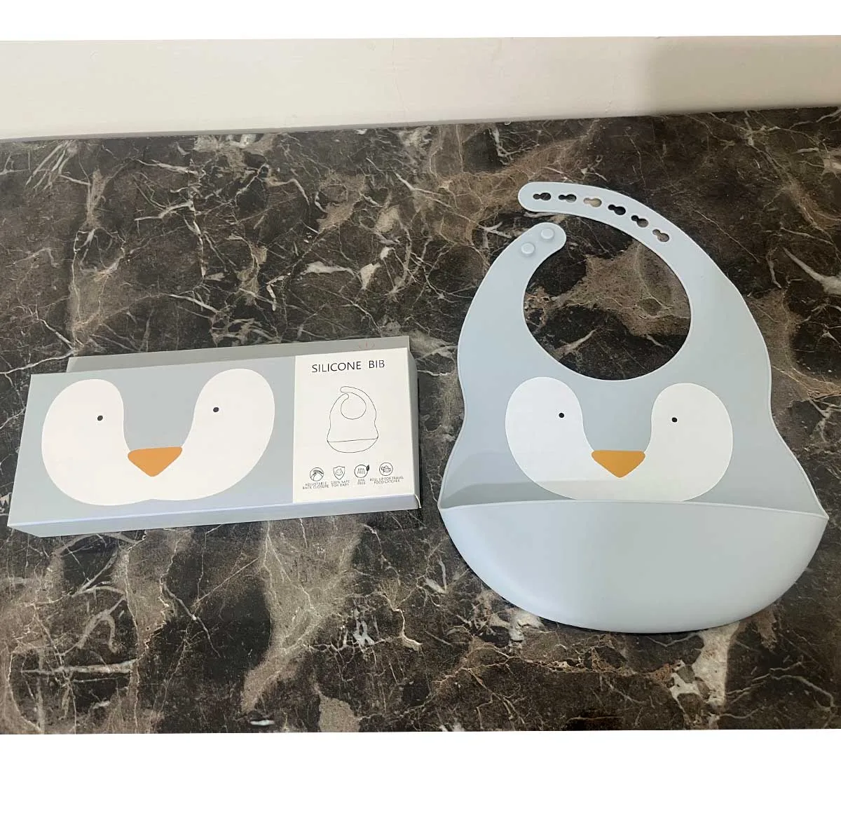 پیش بند نوزادی مدل SILICONE BIB