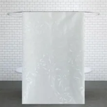 پرده حمام کد PH374 سایز 180x200 سانتی متر