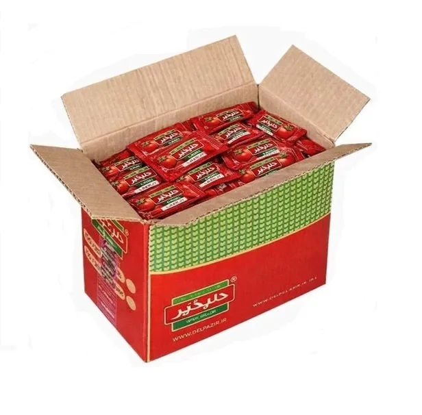 سس گوجه فرنگی تک نفره دلپذیر - 20 گرم بسته 320 عددی