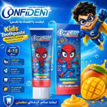 خمیردندان کودک کانفیدنت مدل Too-B012 حجم 70 میلیلیتر مجموعه 12 عددی