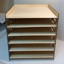 کازیه مدل چوبی رومیزی کد KT71