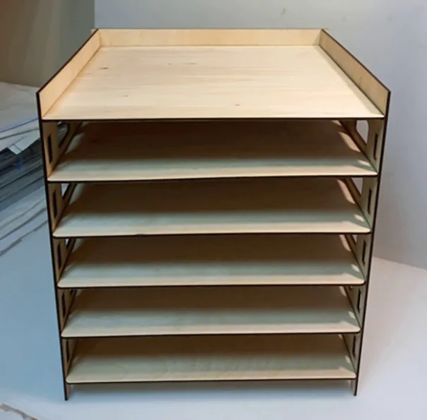 کازیه مدل چوبی رومیزی کد KT71
