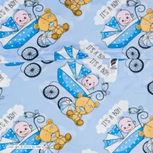 ملحفه کودک آدنو مدل Baby کد CH163 سایز 100x150 سانتی متر