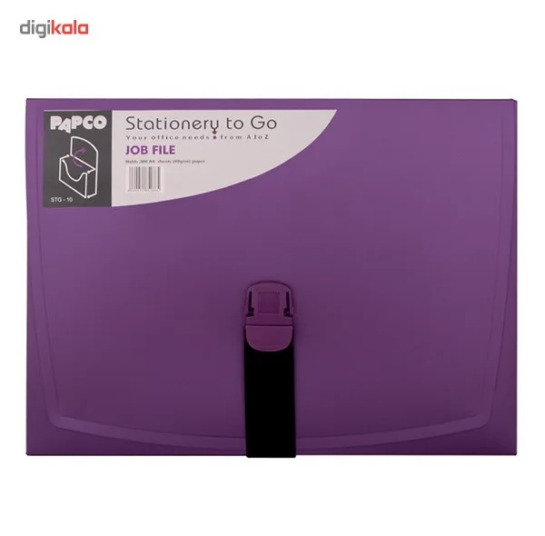 پوشه قفل دار پاپکو کد STG-10 سایز A4