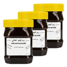 رب لیمو عمانی ژاماسب ـ 400 گرم بسته 3 عددی