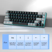 کیبورد گیمینگ میجگی مدل MK-BOX ICY