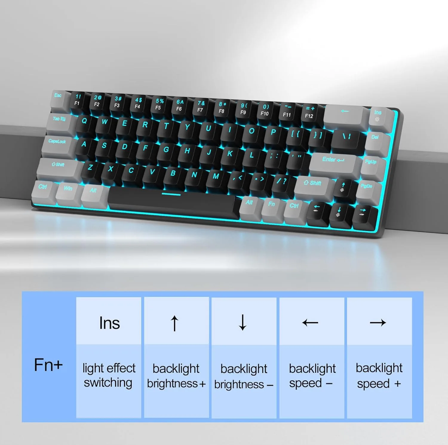 کیبورد گیمینگ میجگی مدل MK-BOX ICY