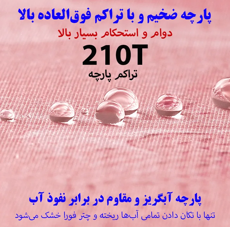چتر گلد ایر مدل وارونه کیف دار کد Artistic Rose