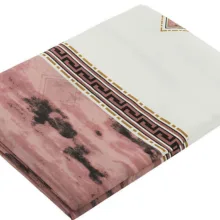 پرده حمام فرش مریم مدل Ana - سایز 180 × 240 سانتی متر