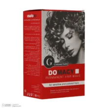 محلول فرکننده مو دوماسی مدل G-01 مناسب موهای رنگ شده حجم 100 میلی لیتر بسته دو عددی
