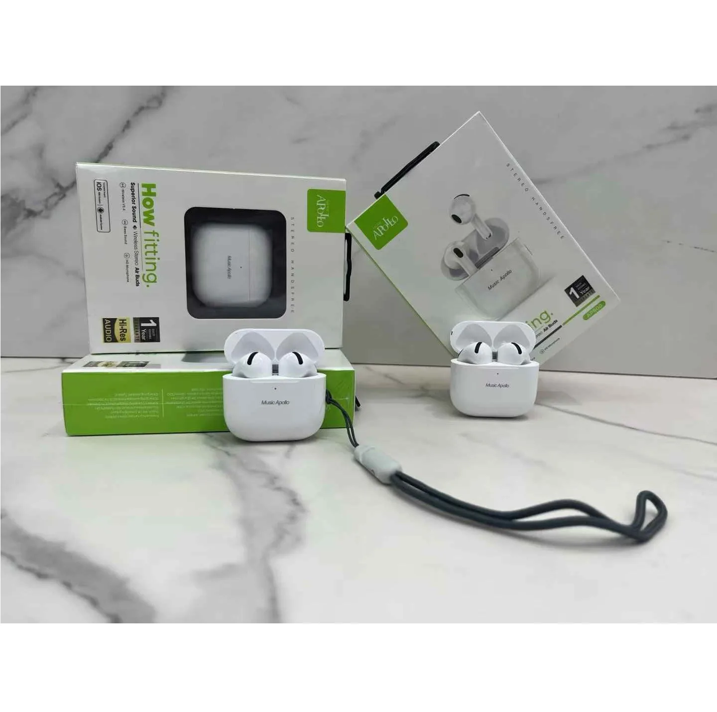 هدفون موزیک آپولو مدل AP-EARBUDS 800