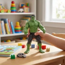اکشن فیگور ناب سل مدل هالک مفصلی ارتفاع 28 سانتی متر کد HULK NAAB0001