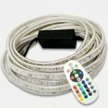 ریسه ال ای دی مدل  شلنگی RGB طول 10 متر به همراه ریموت