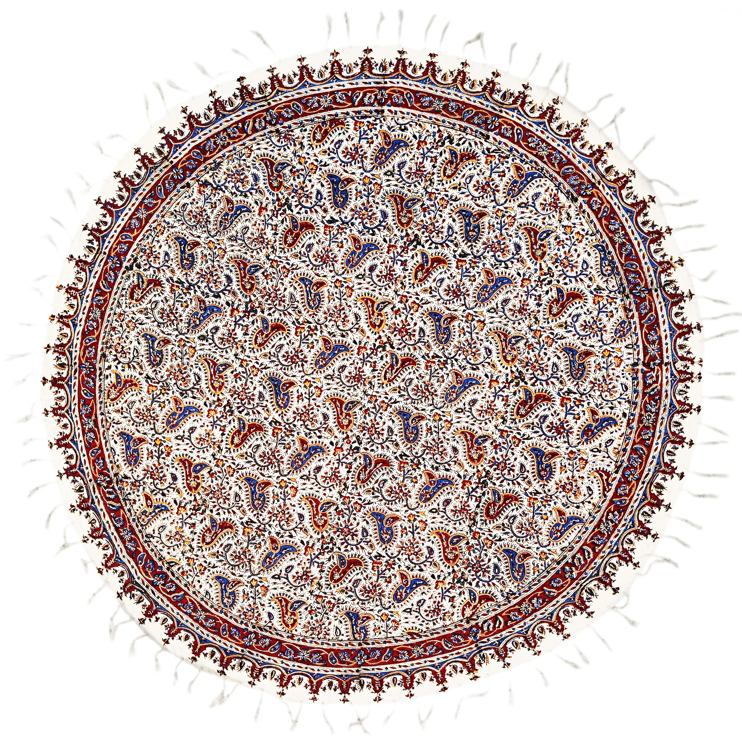 رومیزی قلمکار مدل سلسله