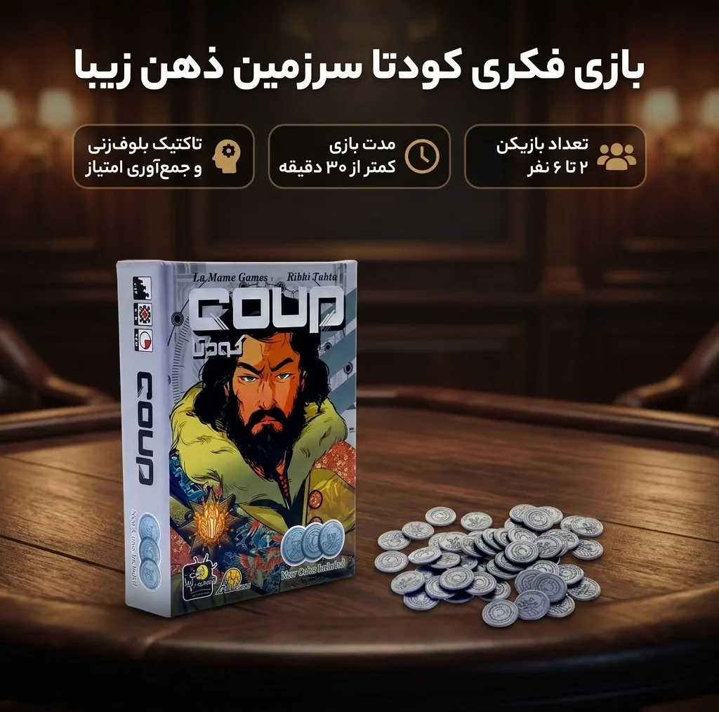 بازی فکری مدل کودتا سرزمین ذهن زیبا