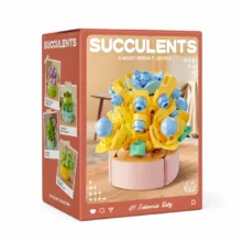 لگو 102 تکه مدل گل ECHEVERIA ROLLY